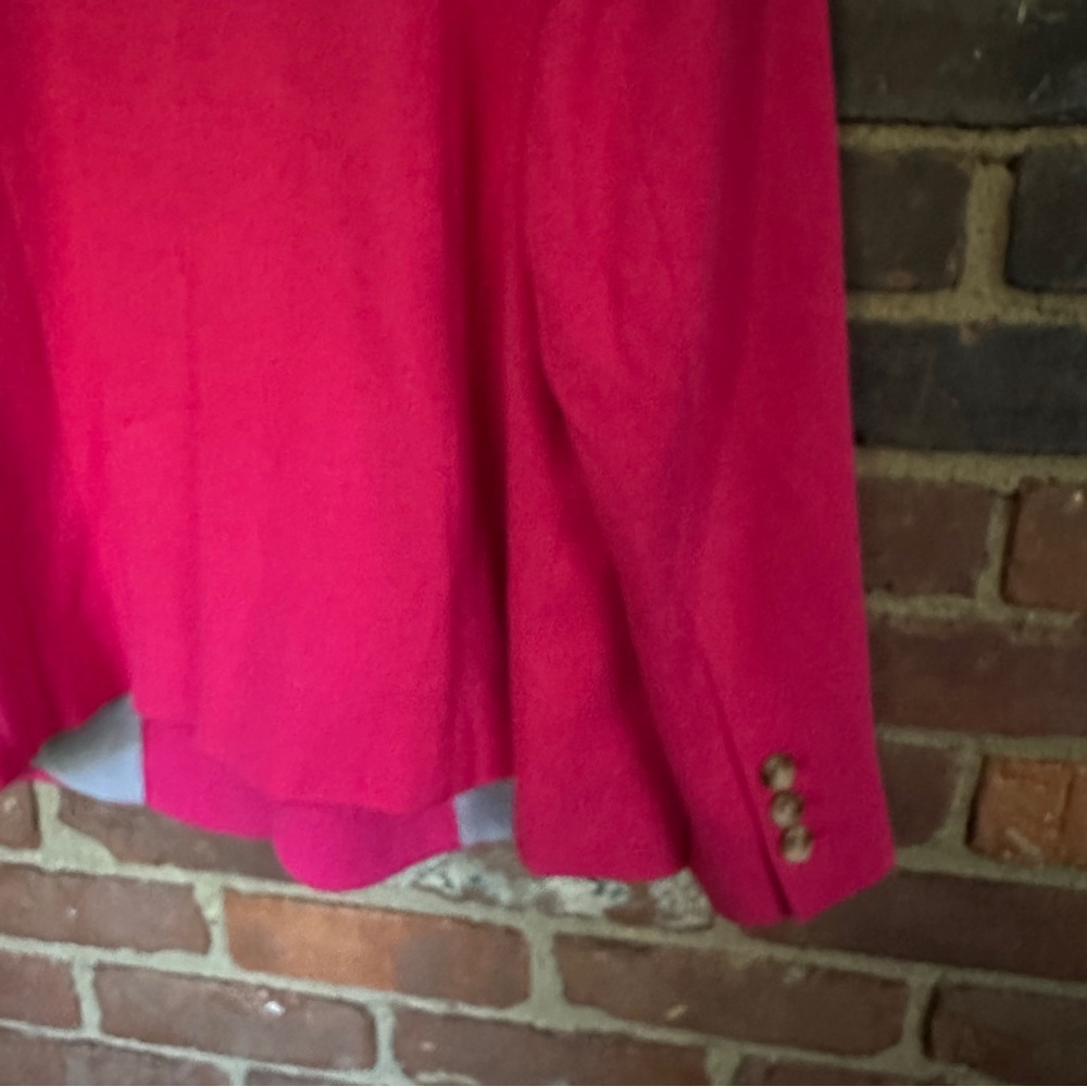 Talbots Knit Hot Punk Two Button Patch Pockets Bl… - image 7